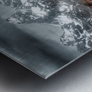 The Tetons in a Different Light Metal print