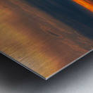 Breaking Through Metal print