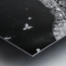 Drift Then Silence Metal print