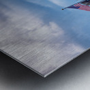 Smallest Post Office Biggest Sky Metal print