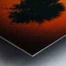 Sunset Stroll on Saint Simons Island Metal print