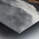 Lonely Mountain Tree Metal print