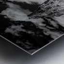 Trail to Majesty: A Stormy Garden Walk Impression metal