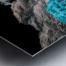 Majestic Rock Wall: Exploring Garden of the Gods Blue Mountain Trees Metal print