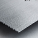 Winters Elegance: A High Key at Flatirons Trailhead Impression metal