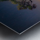 Whispers of Light: Lighting the Night Metal print