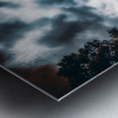 Spiritual Splendor: A Journey Through Time with Stormy Prayer Metal print