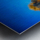 Whispers of Light: False Autumn Lighthouse Metal print