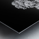 Lighted Center Metal print