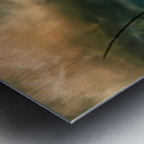 Storms of Remembrance: An Ominous Storm over the Pennsylvania Monument in Gettysburg Metal print