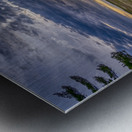 Monumental Grace: Pennsylvania Sunset in Gettysburg Metal print