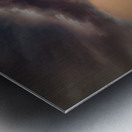 Stormy Survey: Warren in Gettysburg Metal print