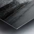 Monochrome Marine: Exploring Boat Details Metal print