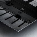 Monochromatic Maritime: Detailing A Weathered Boat Metal print