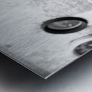 Shipshape Decay: Close-Up Captures Metal print