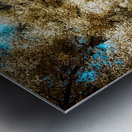 Golden Labyrinth  Metal print