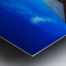 Red Barn Road Metal print