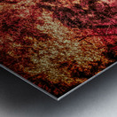 Autumn Roadway Metal print