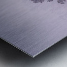 Winter Tranquility: Lone Withdrawn Tree in Gettysburg Metal print