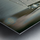 Lighted Alley Metal print