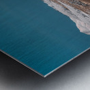 Exploring the Badlands: An Full Spectrum Windy Road Ahead Metal print