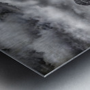 Rural American Ranch Scene Impression metal