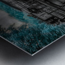 Blue Hues and Bourbon: The Serene Charm of Jack Daniels Blue Factory Metal print