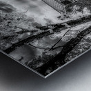 Silent Surrender: The McLean House in Appomattox Courthouse Town Metal print