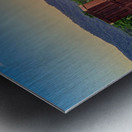 Mountain Garden Mosaic Metal print