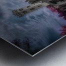 Ethereal Shadows: Newmans Castle in Purple Hues Metal print