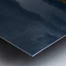 Epic Descent: Montanas Infrared Mountain Road Impression metal