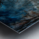 Vivid Trails: A Colorful Infrared Journey at Knox Dam Metal print