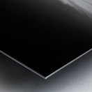 Ethereal Dance: Badlands Infinite Horizons in Infrared Metal print