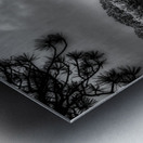 Expansive Beauty: A Panoramic Vista of Center Lake Metal print