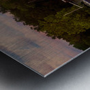 Lake Boat Dock Impression metal