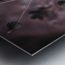 Whispers of Nature: Capturing the Essence of Dandelion Seeds Impression metal