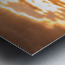 Sunset Silhouette: Portrait of Ernie Impression metal