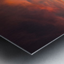 Ernie at sunset Impression metal