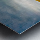 Shadows and Reflections: Overhanging Trees on Center Lake Metal print