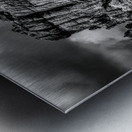 Mystical Reverie: Exploring Sylvan Lakes Enchanting Boulders in South Dakota Impression metal