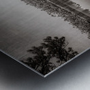 Mystical Waters: Infrared Dream at Bismarck Lake Impression metal