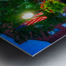 Small Town Serenity Metal print