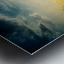 Golden Hour Symphony: Trostle Farms Enchanting Ambiance at Gettysburg National Military Park Metal print