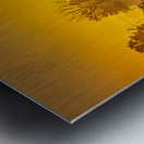 Misty Morning Glow: Dawn in Gettysburg Metal print