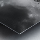 Majestic Solitude: An Evening Ride Through History Metal print