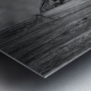 Weathered Gate Metal print