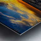 Navigating the Sunset: A Memorable Boat Ride with Wet Net Charte Metal print