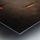 Craftsmans Reverie: Antique Hand Drill in Fine Art Splendor Metal print