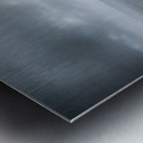 Rainy Day Adventures: A Foggy Sailboat Tale Metal print