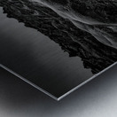 Shadows of the Earth: Sculpted Earth in the Badlands Metal print